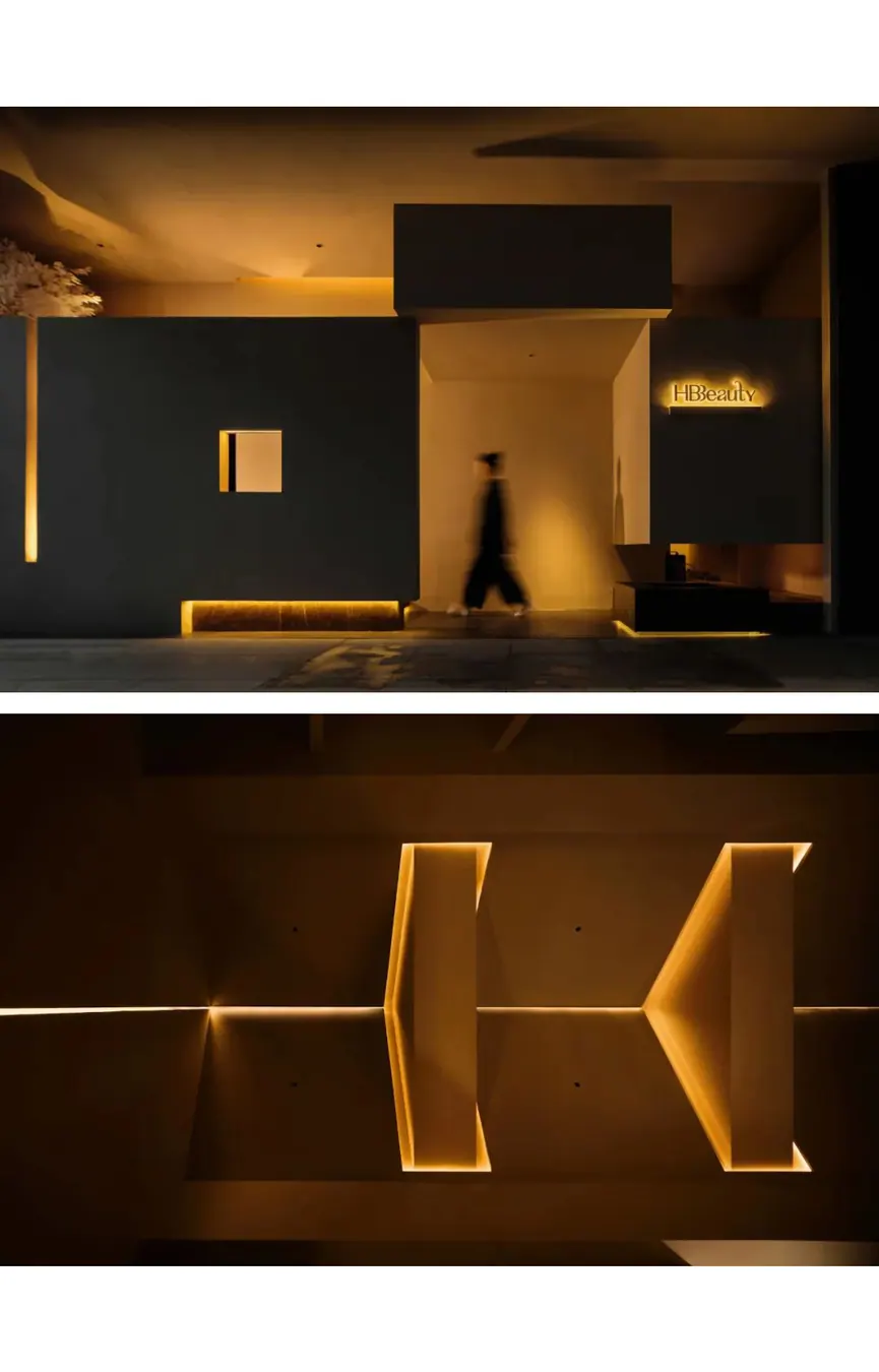 MOSOM Hepburn Show flagship store interior with commercial brand atmosphere