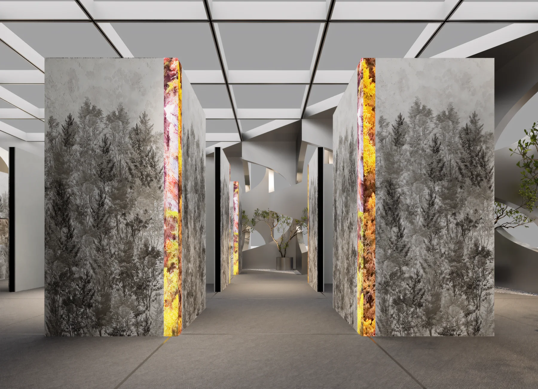 Aozhuosi Slab Showroom by Zhengfang Liangxing